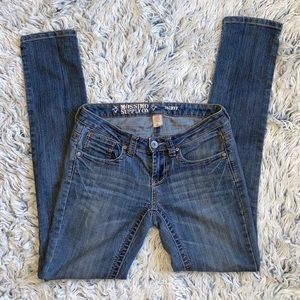 Mossimo Skinny Blue Jeans Size 1